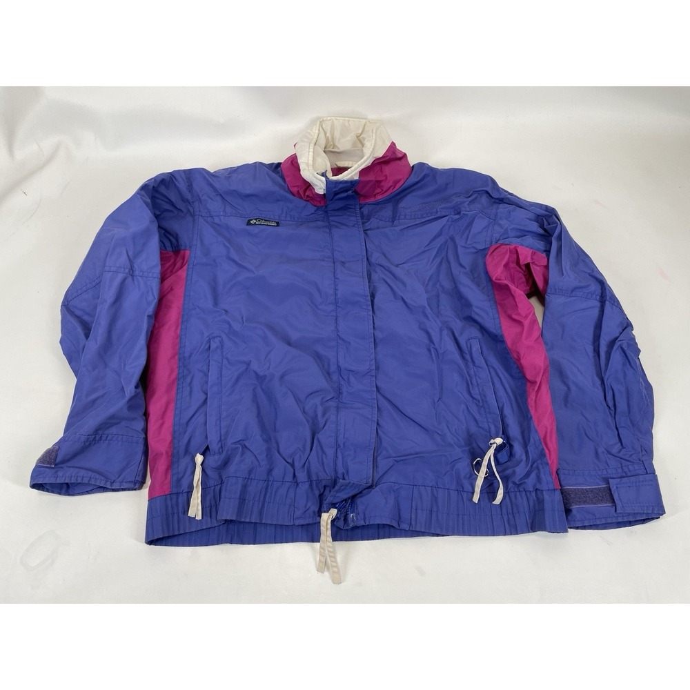 Columbia Sportswear Company Radial Sleeve Jacket Womens Size L  Blue/Purple Pink